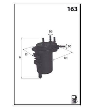 Filtre à carburant: LFDF169
