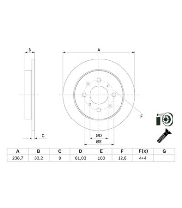 BOS0986479F34 - 0 986 479 F34
