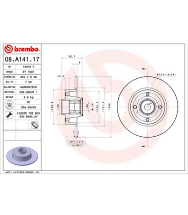 BRE08A14117 - 08.A141.17