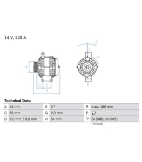 BOS0986083250 - 0 986 083 250