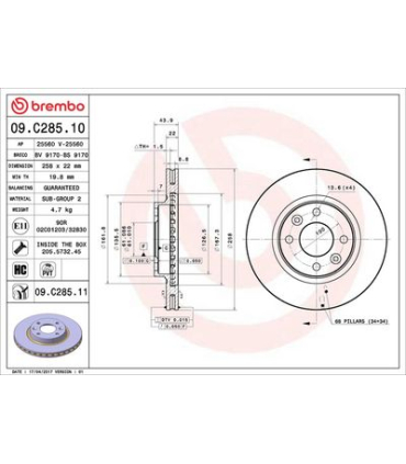 BRE09C28511 - 09.C285.11