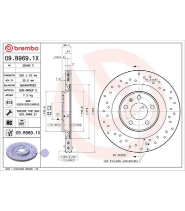 BRE09B9691X - 09.B969.1X