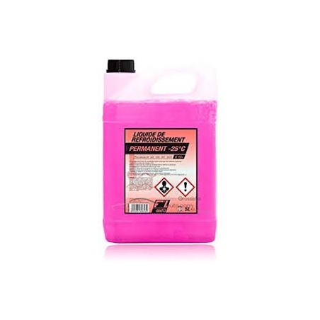 LIQUIDE DE REFROIDISSEMENT - 35 C ROSE STANDARD 5 LITRES ITEX